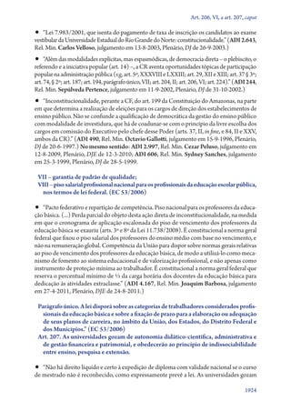 A constituição e o supremo