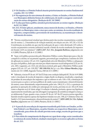 A constituição e o supremo