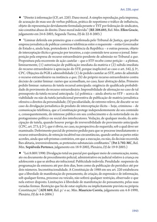 A constituição e o supremo