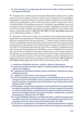 A constituição e o supremo