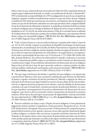 A constituição e o supremo