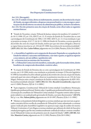 A constituição e o supremo