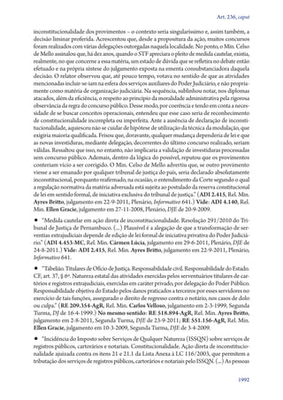 A constituição e o supremo