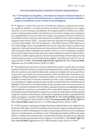 A constituição e o supremo