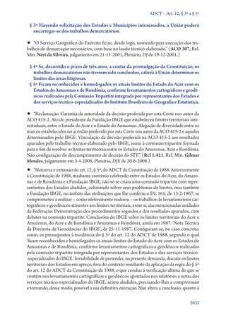 A constituição e o supremo