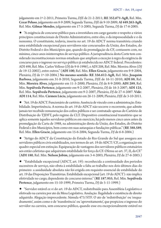 A constituição e o supremo