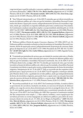 A constituição e o supremo