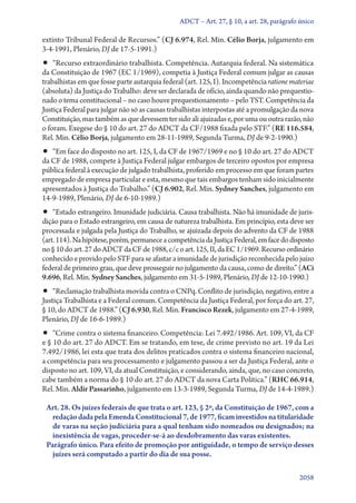 A constituição e o supremo