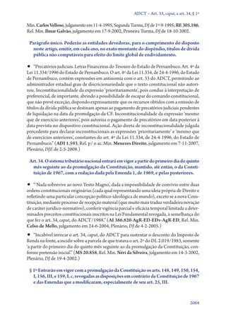 A constituição e o supremo