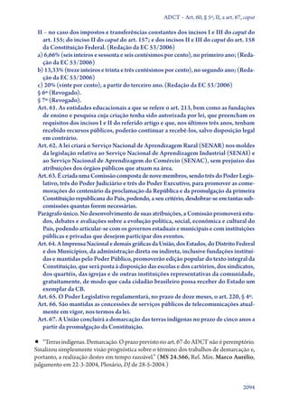 A constituição e o supremo