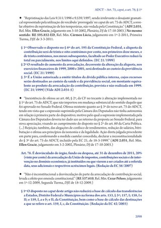 A constituição e o supremo