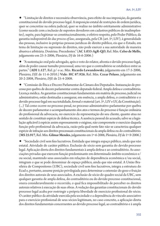 A constituição e o supremo