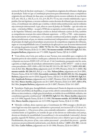 A constituição e o supremo