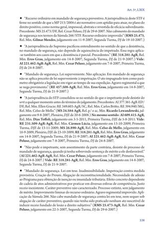 A constituição e o supremo