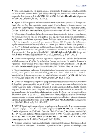 A constituição e o supremo