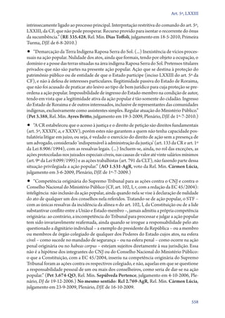 A constituição e o supremo