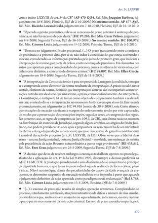 A constituição e o supremo