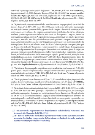 A constituição e o supremo