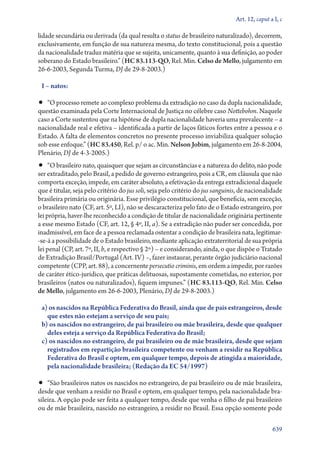 A constituição e o supremo