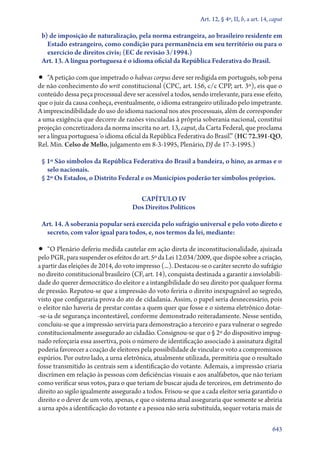 A constituição e o supremo