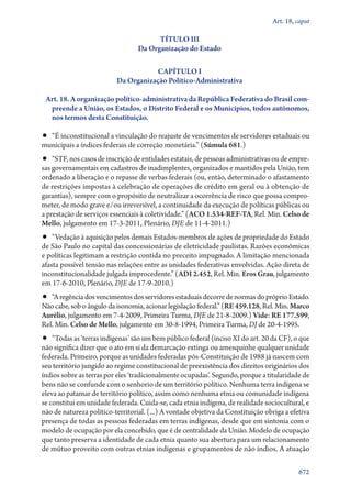 A constituição e o supremo