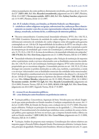 A constituição e o supremo