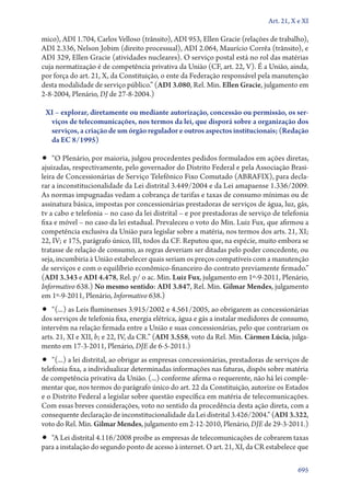 A constituição e o supremo