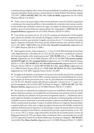 A constituição e o supremo