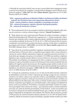 A constituição e o supremo