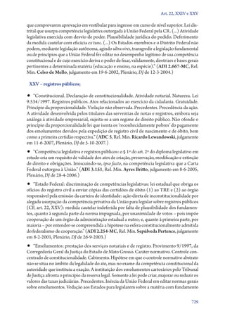 A constituição e o supremo