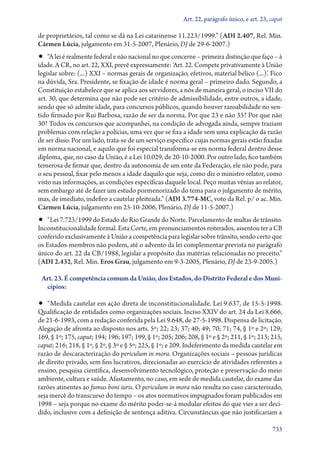 A constituição e o supremo