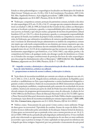A constituição e o supremo