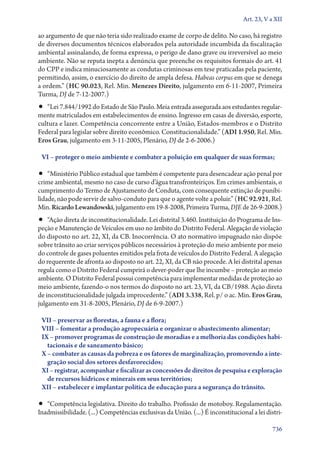 A constituição e o supremo