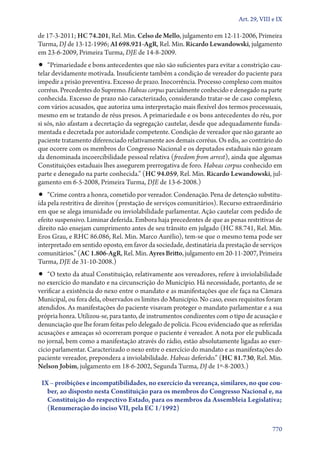 A constituição e o supremo