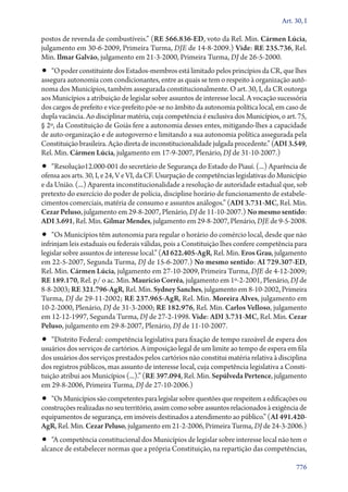 A constituição e o supremo