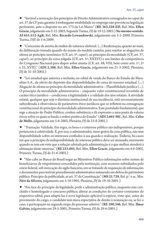 A constituição e o supremo