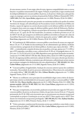 A constituição e o supremo