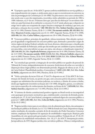 A constituição e o supremo