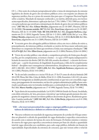 A constituição e o supremo