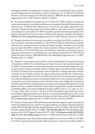 A constituição e o supremo