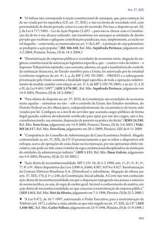 A constituição e o supremo