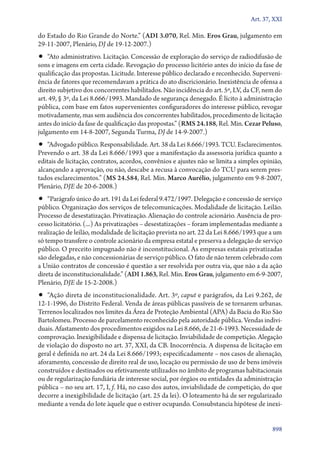 A constituição e o supremo