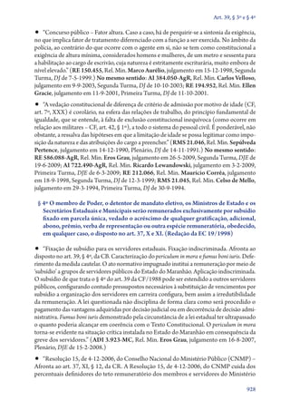 A constituição e o supremo