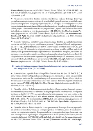 A constituição e o supremo