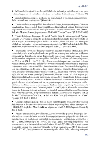 A constituição e o supremo