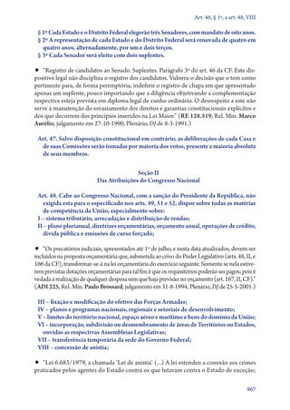 A constituição e o supremo