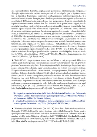 A constituição e o supremo