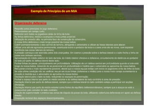 Exemplo de Princípios de um MJA

 