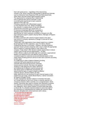 A contact center manager