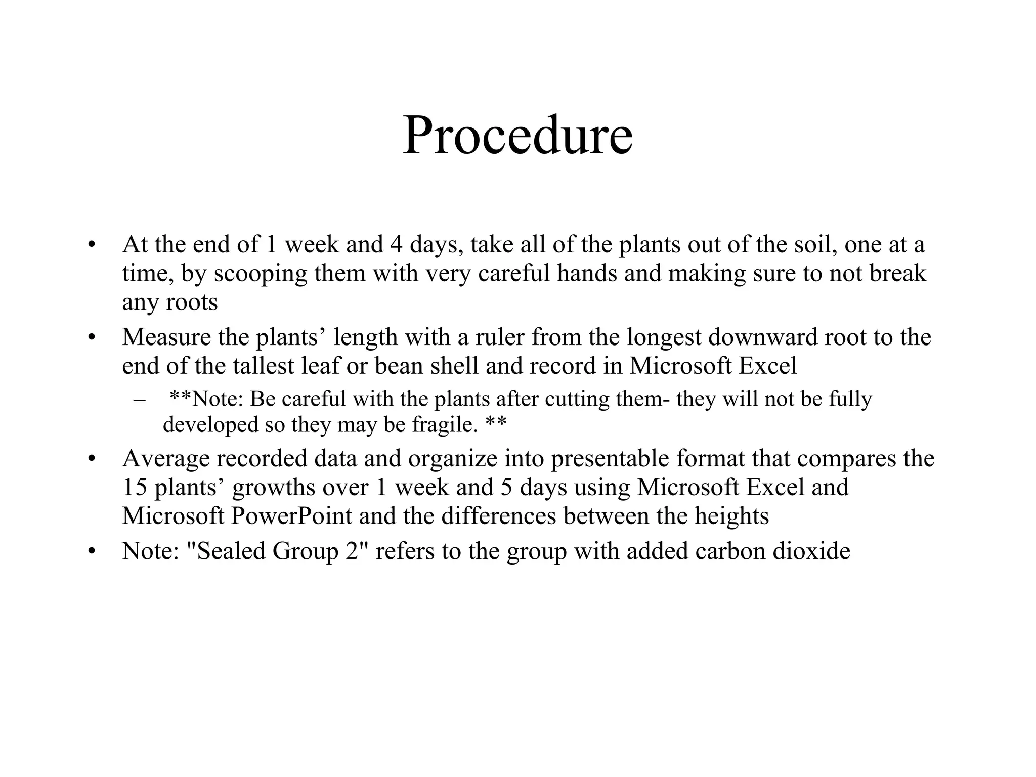 Procedure
• Cut  out the squares
• Place each of the measured pieces of paper in each of 
  the 5 remaining plant containers into the center of the tin 
  foil.
• Light the paper and close the lid as fast as possible-the 
  straw needs to be through the lid of the plastic dish 
  enters the soil at a diagonal angle
   – **Make sure that the containers with burning flames 
     is a least four meters away from any object that is 
     flammable in the environment**  
• Make sure that there is a fire extinguisher somewhere 
  nearby **within 5 meters of the area of 
  experimentation**
 